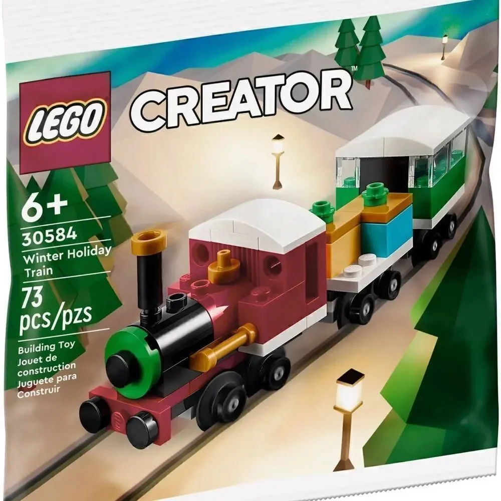 Lego 30584 Creator Winter Holiday Train poly bag  73pcs 2022
